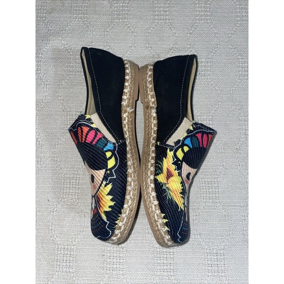 Calzado Sarey Women’s Casual Espadrilles Size 4 M Multicolor Canvas Beach Cruise - Picture 5 of 12